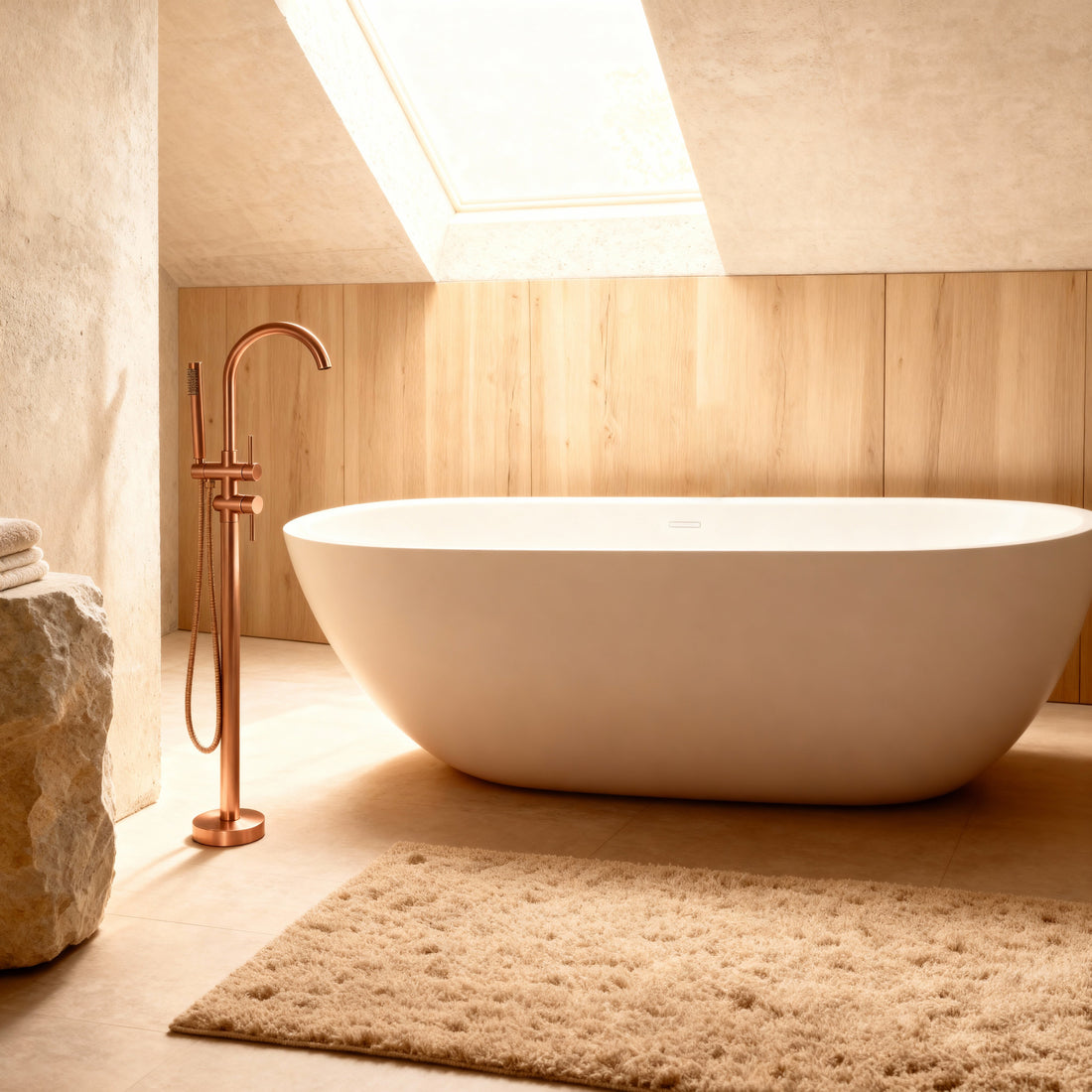 Robinet sur Pied Baignoire Ilot