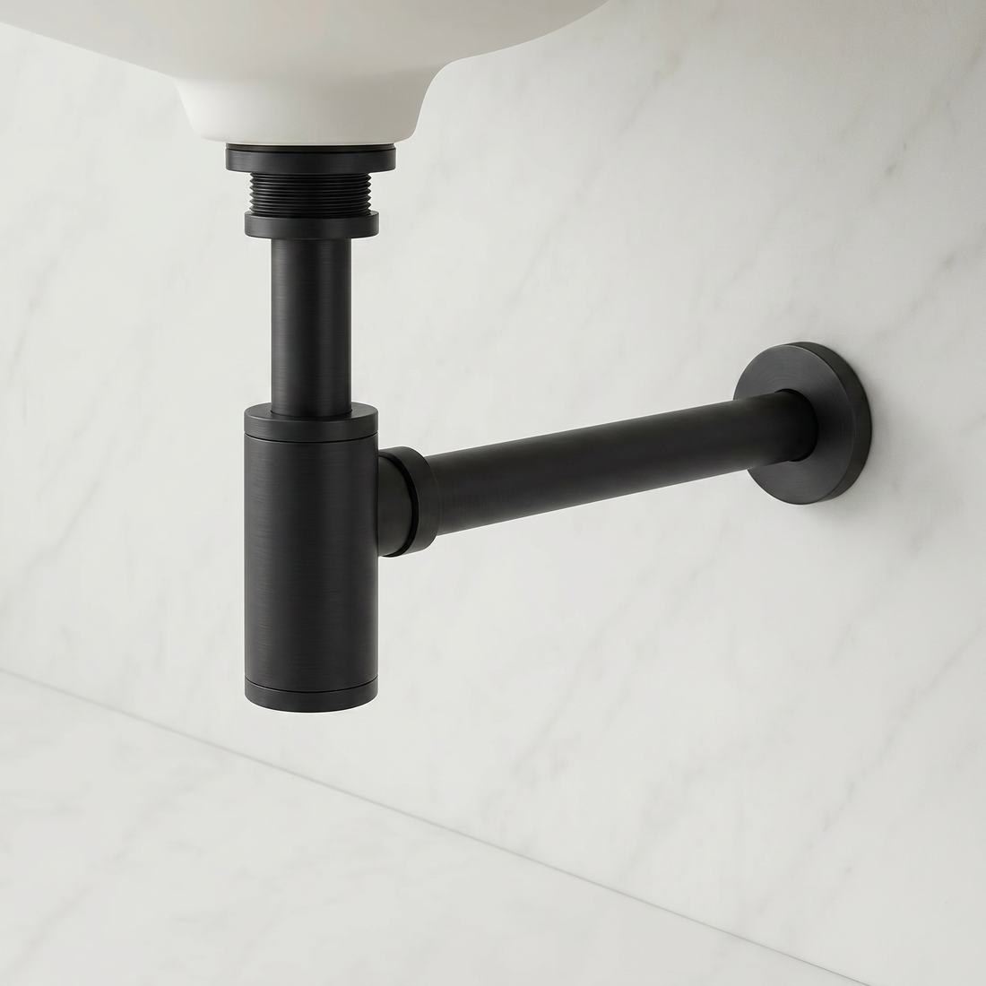 Siphon noir mat