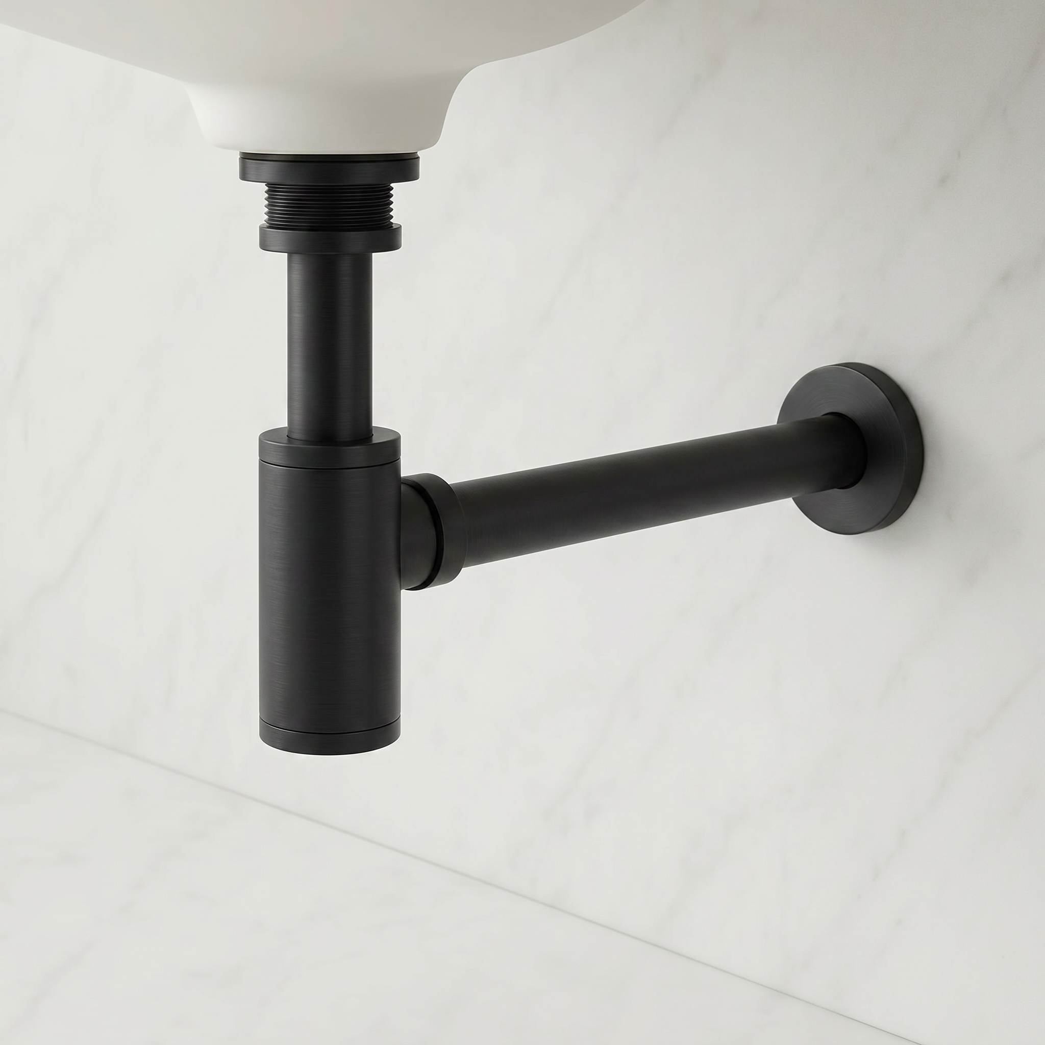 Siphon noir mat