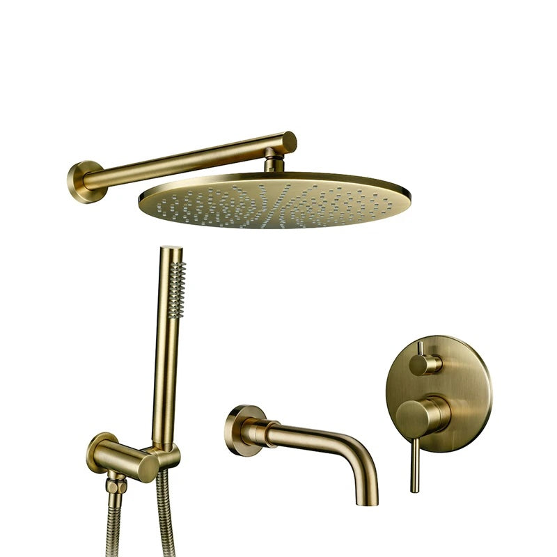 Ensemble de bain or brossé.